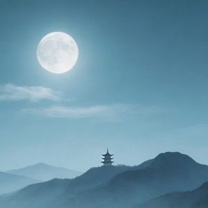 月照长空（禅意空灵版）