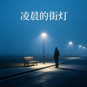 凌晨的街灯