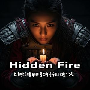 Hidden Fire (지화명이, 어둠 속에서 불(재능)을 숨기고 때를기다림)