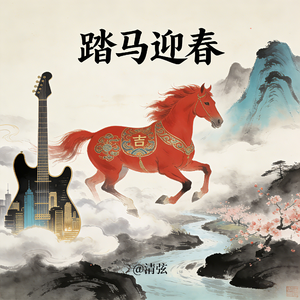 踏马迎春