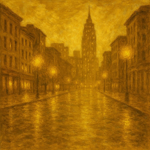 Rainlight Over Avenue B