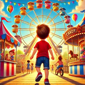 Enzo à la Fête Foraine