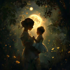 Sueño Del Bebé En El Pasto Crepuscular