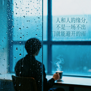 人和人的缘分，不是一场不出门就能避开的雨