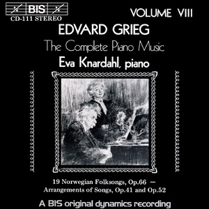 19 Norwegian Folksongs, Op. 66:XIII. En liten gra mann (A little grey man)