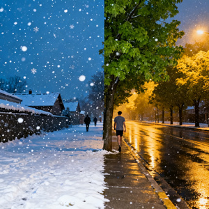 北方的雪落不到南方的街