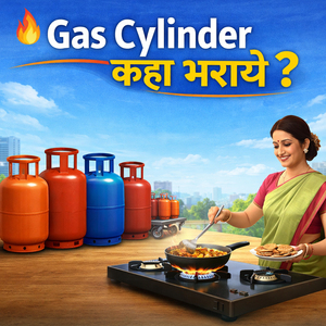 Gas Cylinder Kaha Bharaye