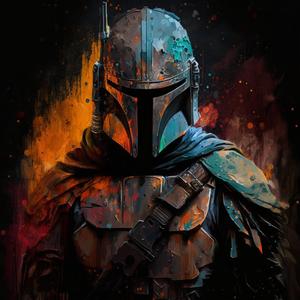 The Mandalorian and Grogu (Star Wars LoFi)