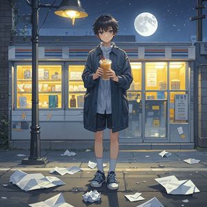 未寄出的月光-时光