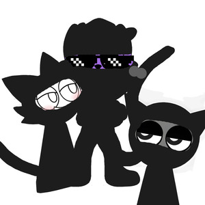 CatNap x Wenda Sprunki Gray