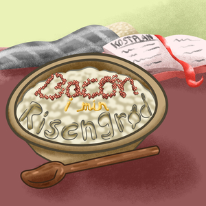 Bacon i min risengrød