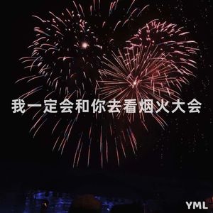我一定会和你去看烟火大会