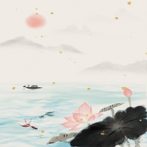 雪花飘飘落叶飞舞