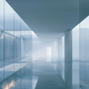 where the white air lingered