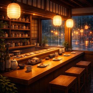 midnight at the shōji window