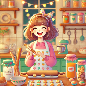 料理番組風・お菓子作り