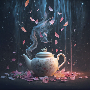 洛水花茶一杯尽