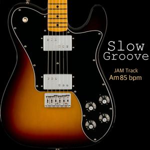 Slow Groove Jam track in Am 85bpm