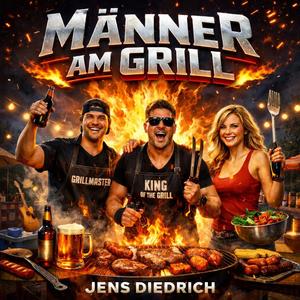 Männer am Grill