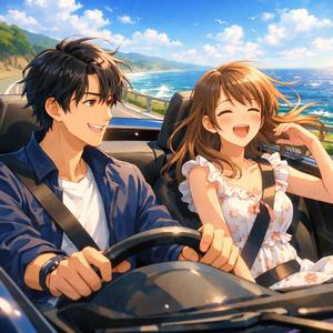 きゅうに うみへ かわいく どらいぶ