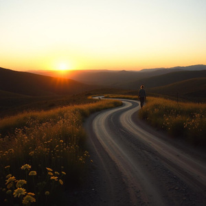 Down the old dirt road