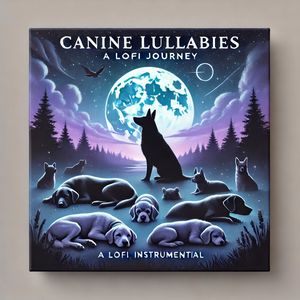 Bedlington Terrier's Gentle Lofi Nap