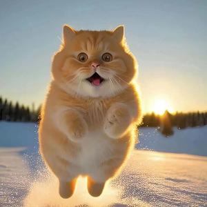 结冰的汉江上有猫在走（DJ版）