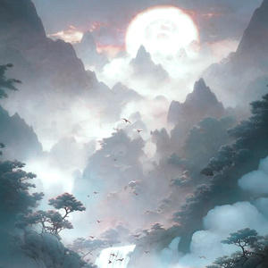 云壑初晓