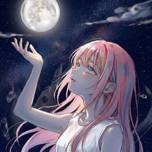 硝子の月に触れた夜