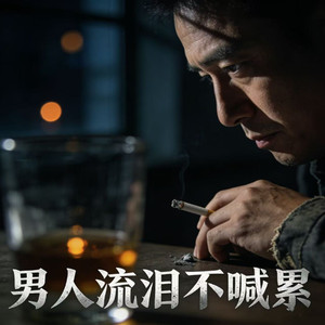 男人流泪不喊累 (伴奏)