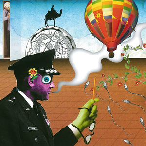 髭は赤、ベートーベンは黒