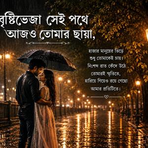 Bristi Beja Shei Pothe Ajow Tomar Sawa (বৃষ্টিভেজা সেই পথে আজও তোমার ছায়া)