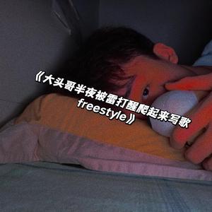 《大头哥半夜被雷打醒爬起来写歌freestyle》