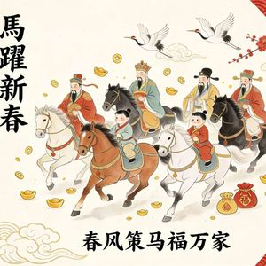 春风策马福万家