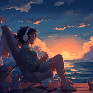 Océano Iluminado Por Las Estrellas Para Calmar Los Sueños