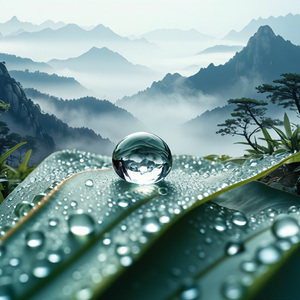 山间一点露