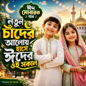 নতুন চাঁদের আলোয় হাসে ঈদের ওই সকাল