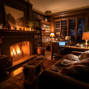 Enfoque Junto Al Fuego Para Un Trabajo Eficiente