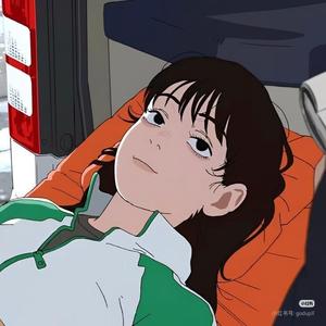 从容赴死的画画女