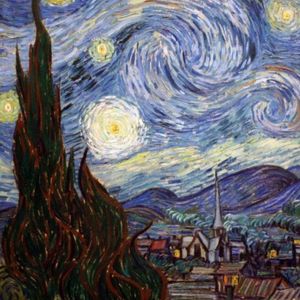 星月夜 Starry Moon Night