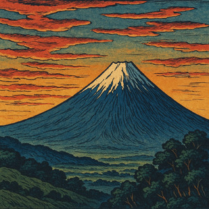 月光に濡れる裏庭の小径