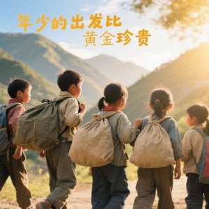 年少的出发比黄金珍贵