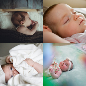 优美休息的宝贝器乐