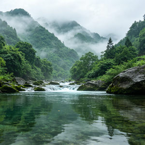 青山流水间