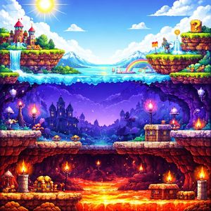 踩云连跳向上冲