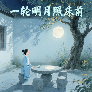 一轮明月照床前(快乐阳光)