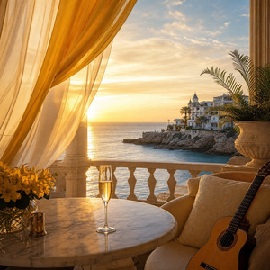 Citrine Curtains in Cascais