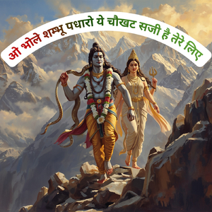 ओ भोले शम्भू पधारो ये चौखट सजी है तेरे लिए