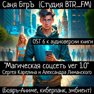 OST 6 к аудиоверсии книги "Магическая соцсеть ver 1.0" Сергея Карелина и Александра Лиманского (Бояръ-Аниме, киберпанк, эмбиент)