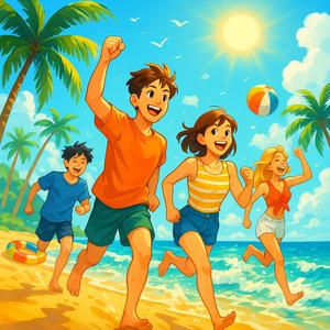 "여름은 내 심장이야!"